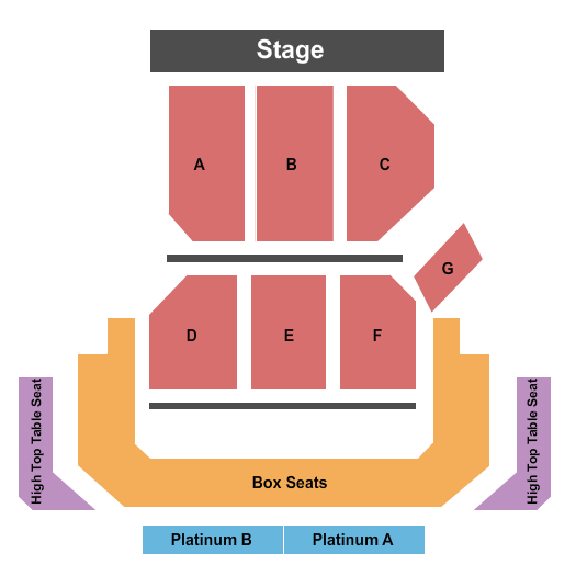 Stage AE End Stage 2 Seating Chart