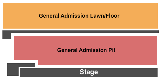 Stage AE General Admission - Indoor Seating Chart