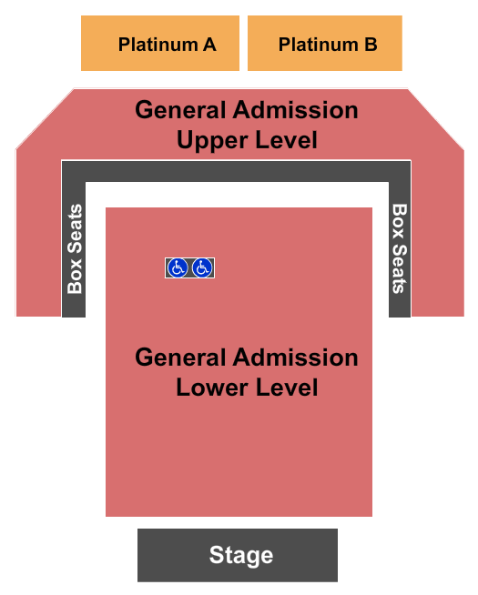 Stage AE Seating Chart