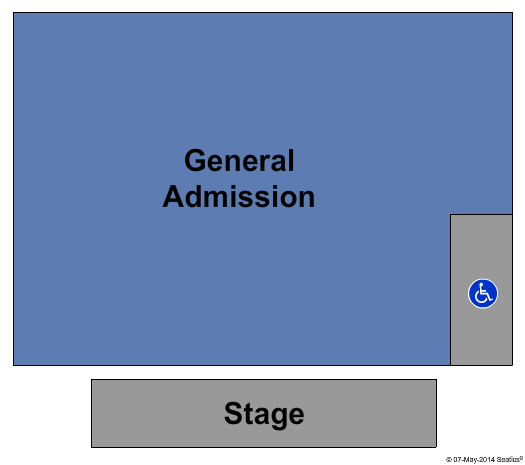 Stage AE General Admission 2 Seating Chart