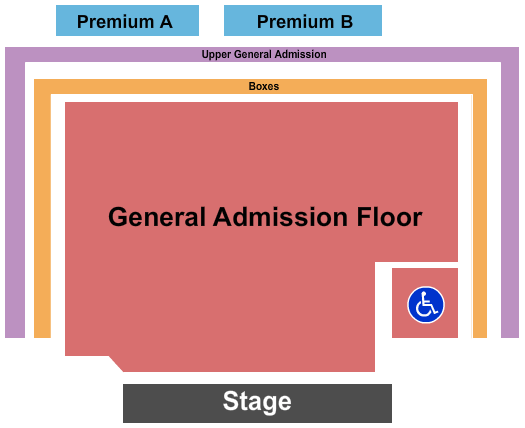 Stage AE Seating Chart & Seat Maps - Pittsburgh