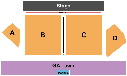 Stage AE Endstage - Outdoors Seating Chart