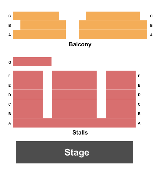 StageNorth Endstage Seating Chart