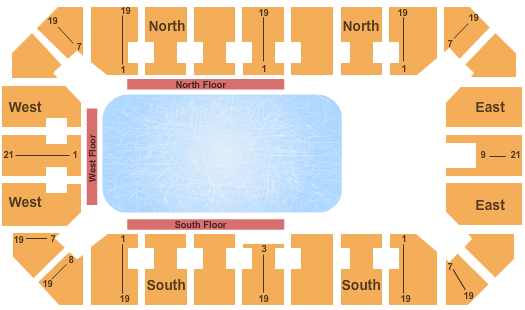 Stampede Corral Disney On Ice Seating Chart