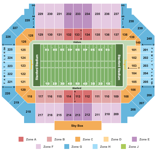 Uc Berkeley Football Stadium Seating Chart
