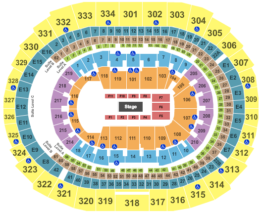 Staples Center Seating Map Detailed | Brokeasshome.com
