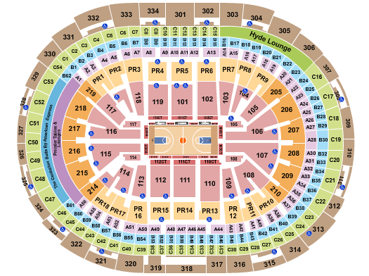 Los Angeles Clippers vs Boston Celtics seating chart at Staples Center in Los Angeles, California