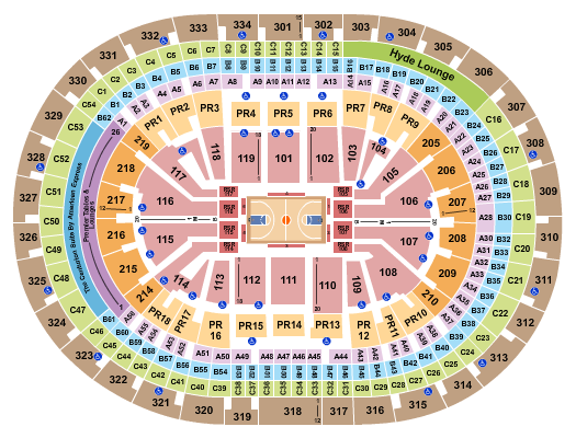 Crypto.com Arena Basketball - The Chosen Ones Seating Chart