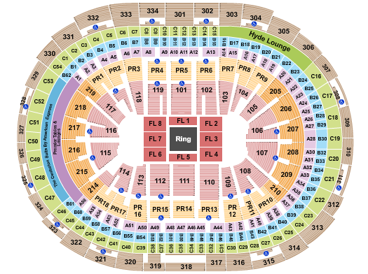 Crypto.com Arena Boxing 3 Seating Chart