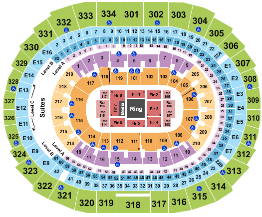 Staples Center Seating Chart Tool