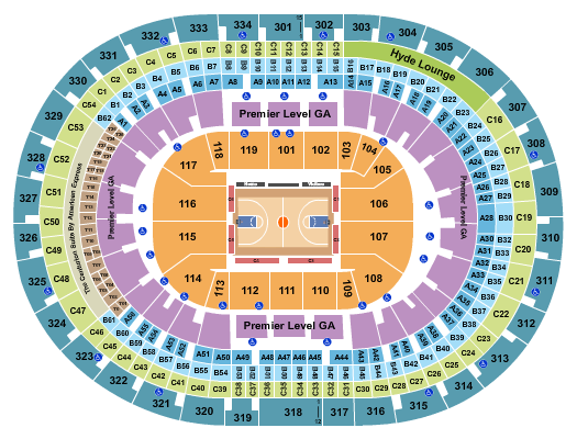 Crypto.com Arena Coastal Catholic Classic Seating Chart