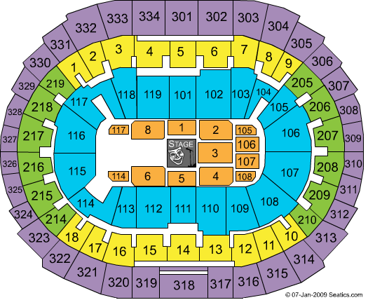 Crypto.com Arena Dane Cook Seating Chart