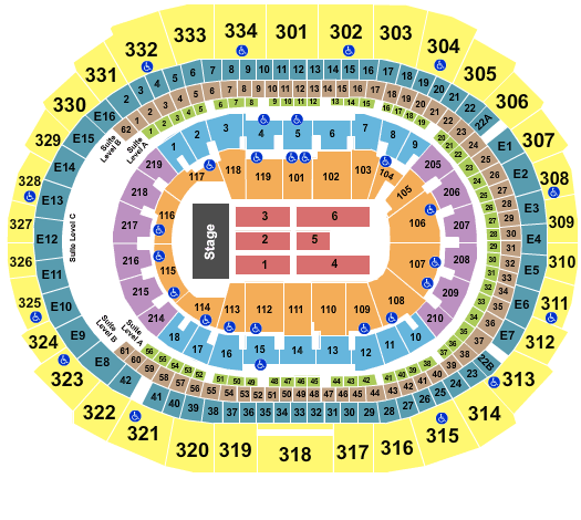 Crypto.com Arena seating chart event tickets center
