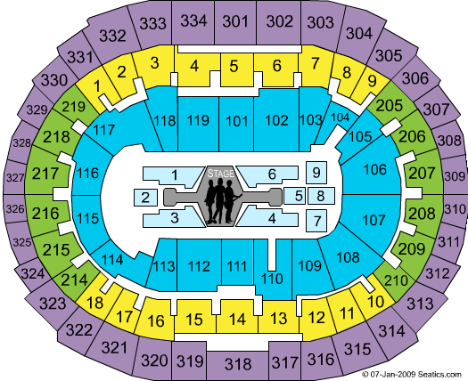 Crypto.com Arena Jonas Brothers Seating Chart
