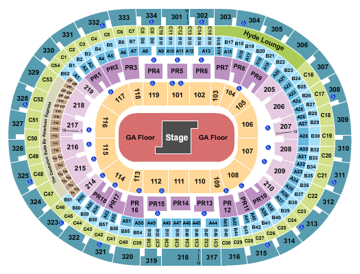 Crypto.com Arena KCON Seating Chart