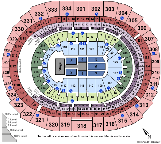 Crypto.com Arena New Kids On The Block Seating Chart