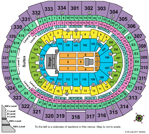 Crypto.com Arena Rihanna Seating Chart