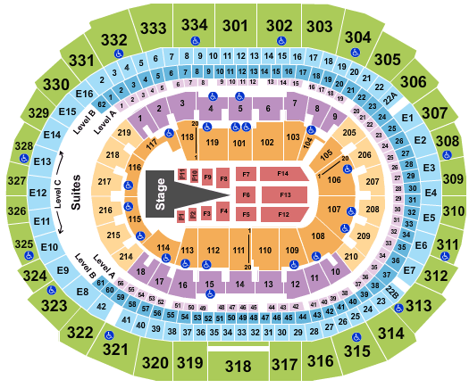 Crypto.com Arena Sam Smith Seating Chart