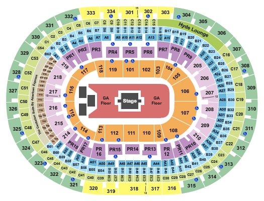 The War and Treaty Crypto.com Arena Seating Chart