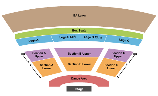 Starlight Indoor Seating Chart