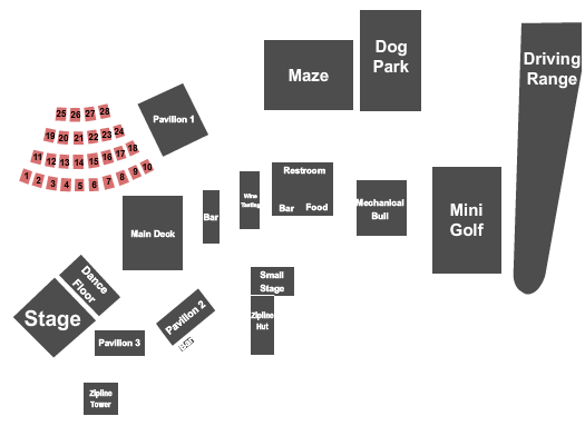 Starlight Ranch Other Seating Chart