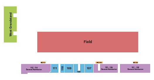 Starlight Stadium Seating Chart