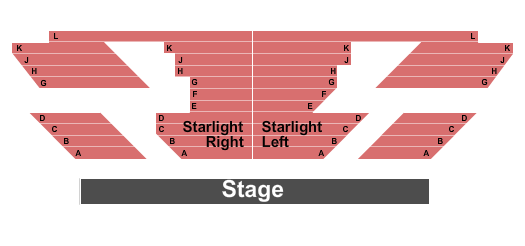 Starlight Theater at MYArts Endstage Seating Chart