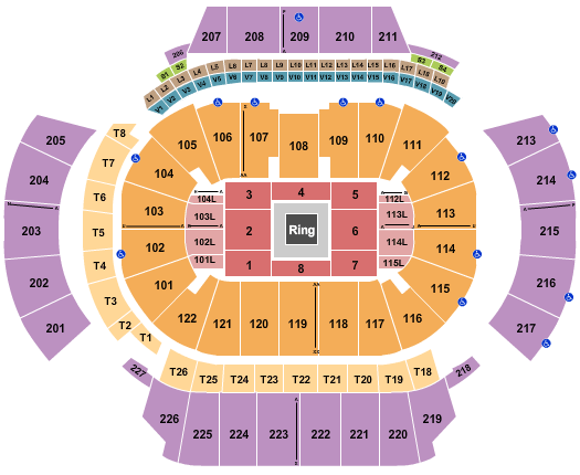State Farm Arena - GA Boxing Seating Chart