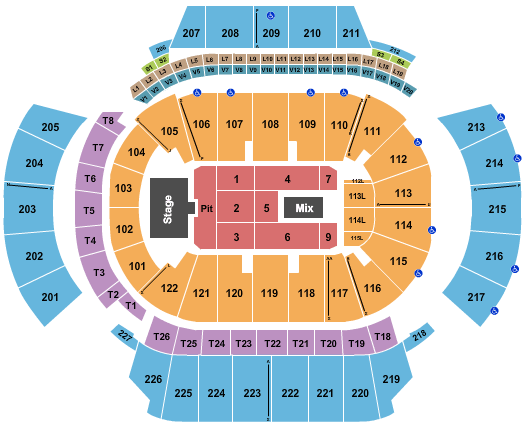 State Farm Arena - GA Alan Jackson Seating Chart