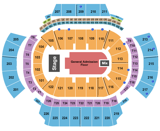 State Farm Arena Seating Chart & Maps - Atlanta