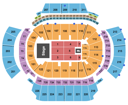 State Farm Arena - GA Andrea Bocelli Seating Chart