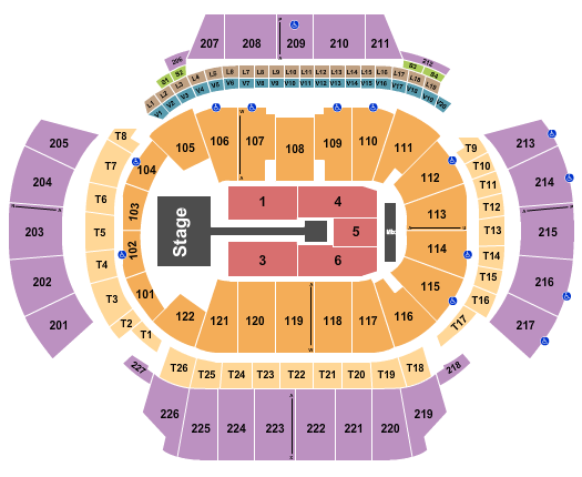 State Farm Arena - GA Anuel AA Seating Chart