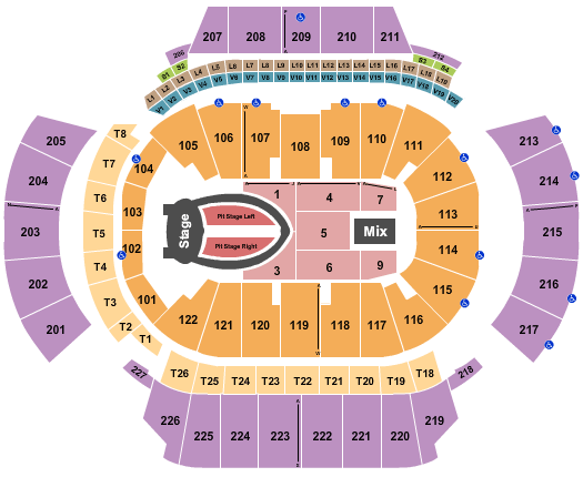 The Atlanta Seating Chart