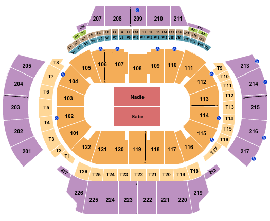 Bad Bunny State Farm Arena - GA Seating Chart