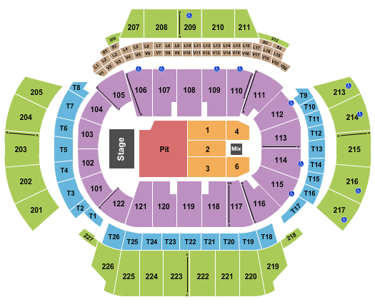 State Farm Arena - GA Billy Strings Seating Chart
