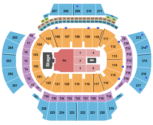 State Farm Arena - GA Billy Strings Seating Chart