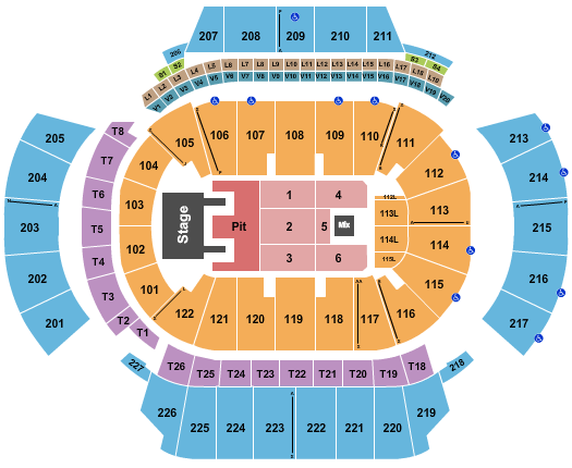 State Farm Arena - GA Blink 182 Seating Chart