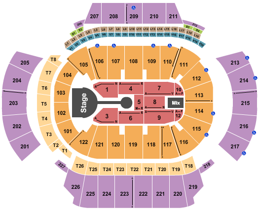 State Farm Arena - GA Casting Crowns Seating Chart