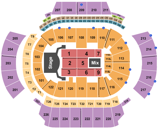 State Farm Arena - GA Celine Dion Seating Chart