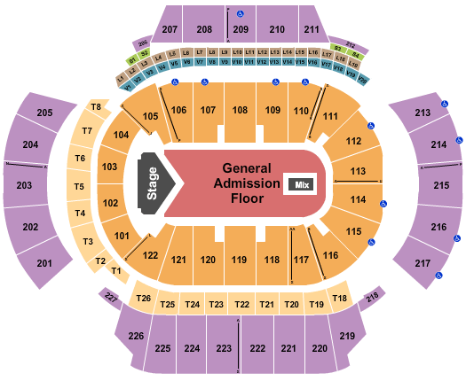 State Farm Arena - GA Chance The Rapper Seating Chart