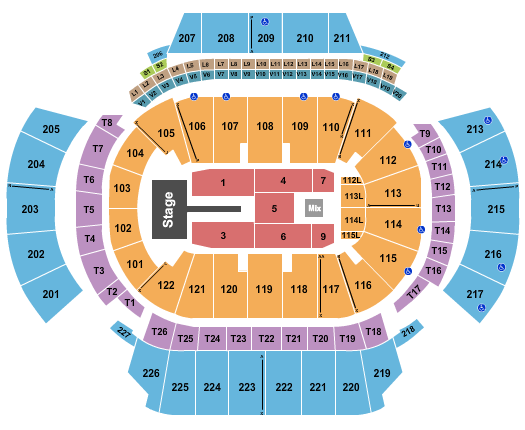 State Farm Arena - GA Coulda Fest Seating Chart