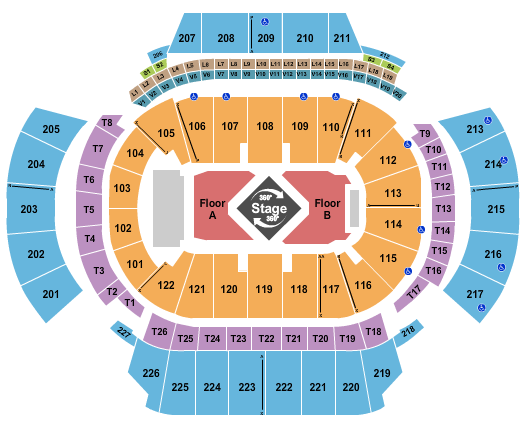 State Farm Arena - GA Drake 2 Seating Chart