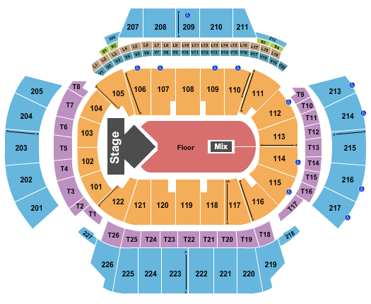 State Farm Arena - GA Dua Lipa Seating Chart