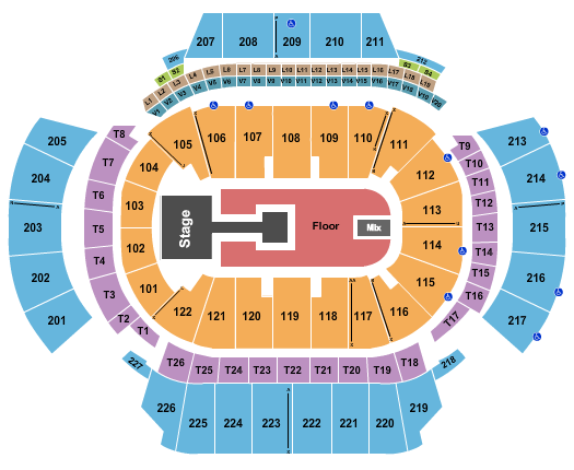 Dua Lipa State Farm Arena - GA Seating Chart