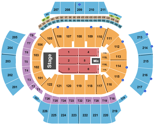 State Farm Arena - GA Eagles 2020 Seating Chart