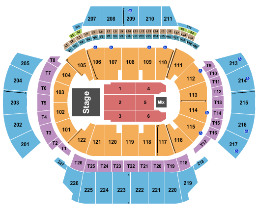 State Farm Arena - GA Endstage 4 Seating Chart