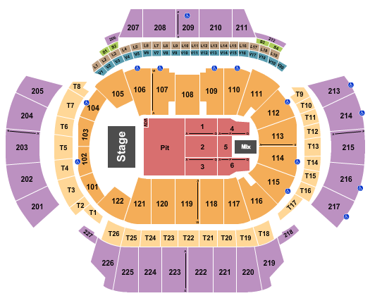 State Farm Arena - GA Seating Chart