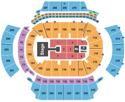 State Farm Arena - GA Enrique Iglesias Seating Chart