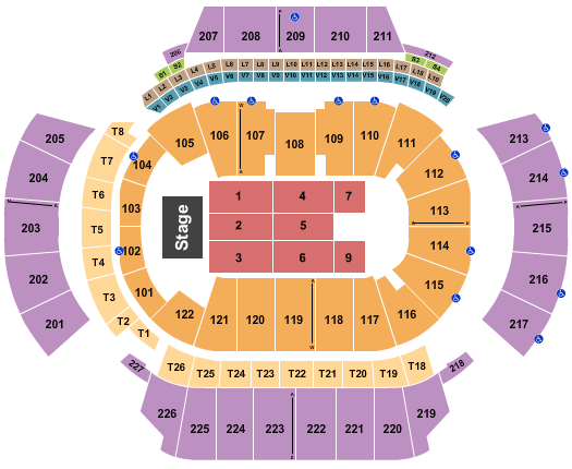 State Farm Arena - GA Fleetwood Mac Seating Chart