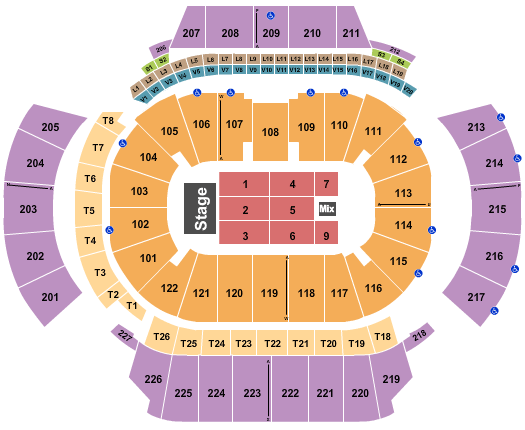 State Farm Arena - GA Jeff Dunham Seating Chart